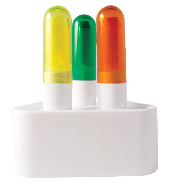 RESALTADOR CON BASE TRIANGULAR D344